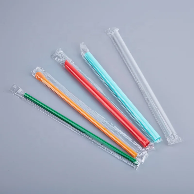 25 Pailles En Papier Rayées Jetables - Pour Smoothie, Cocktails, Fêtes (bleu)
