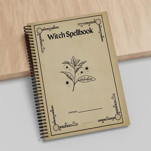 New A5 Size ADHD Witchy Planner Hardcover Business Office Style for FSC Certified Paper with Habit Tracker and Gift Box