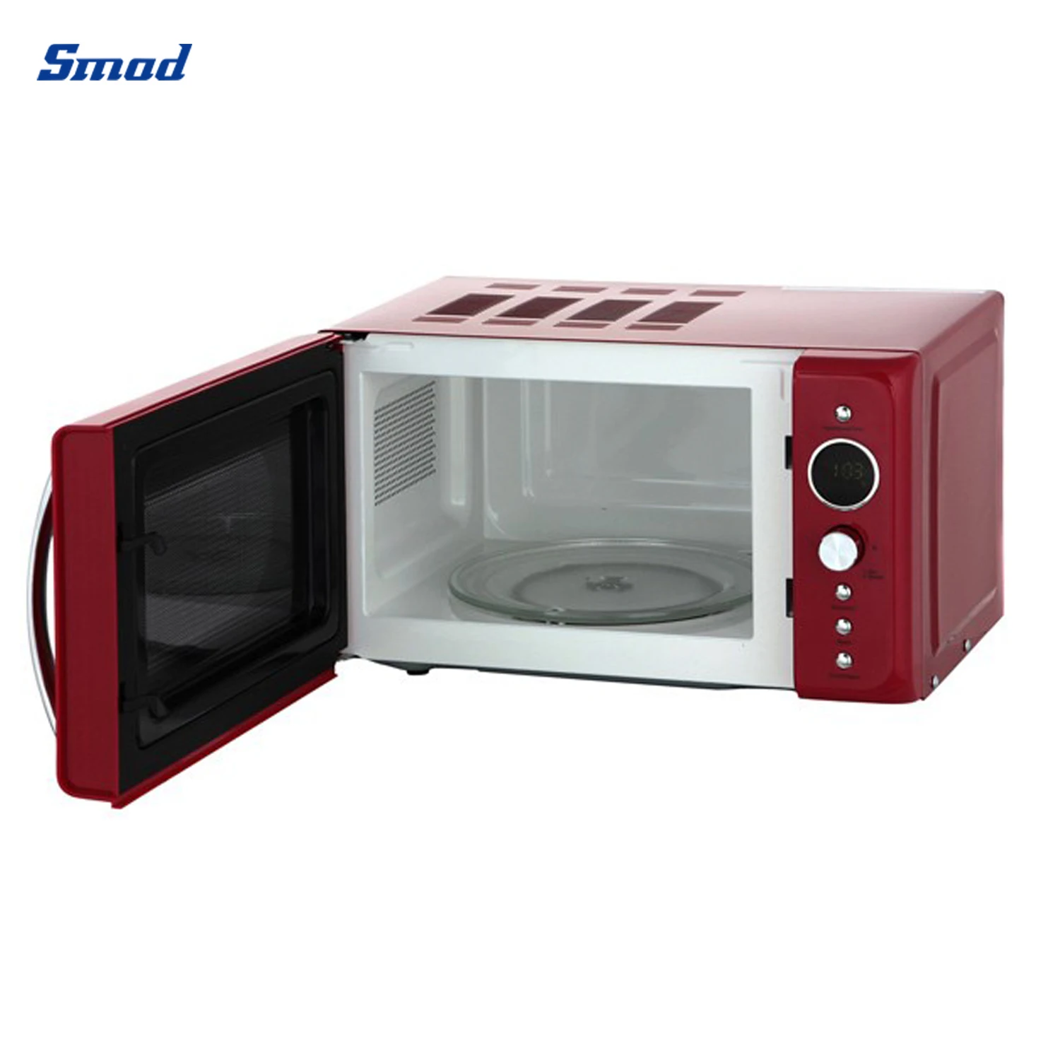 20L Small Color Series Digital Microwave Oven for Home with Grill