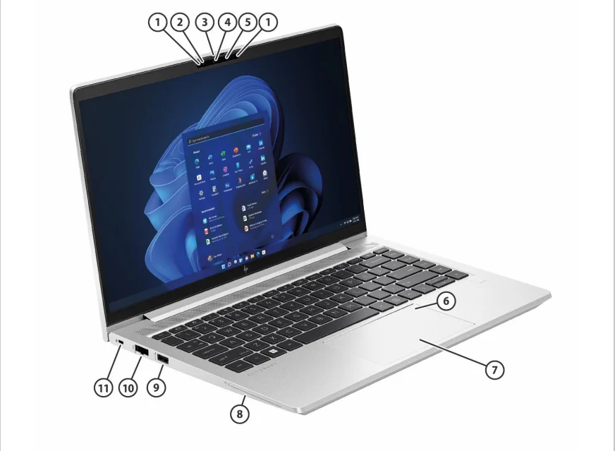 EliteBook 640 G9 Laptop 14inch I5-1235U/16GB RAM/512GB SSD Laptop