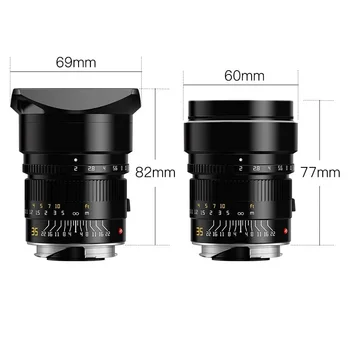 TTArtisan APO-M 35mm F2 ASPH Full Frame Manual Focus Camera Lens Large Aperture Leic a M Mount for Mirrorless Camera APO Lens detail image