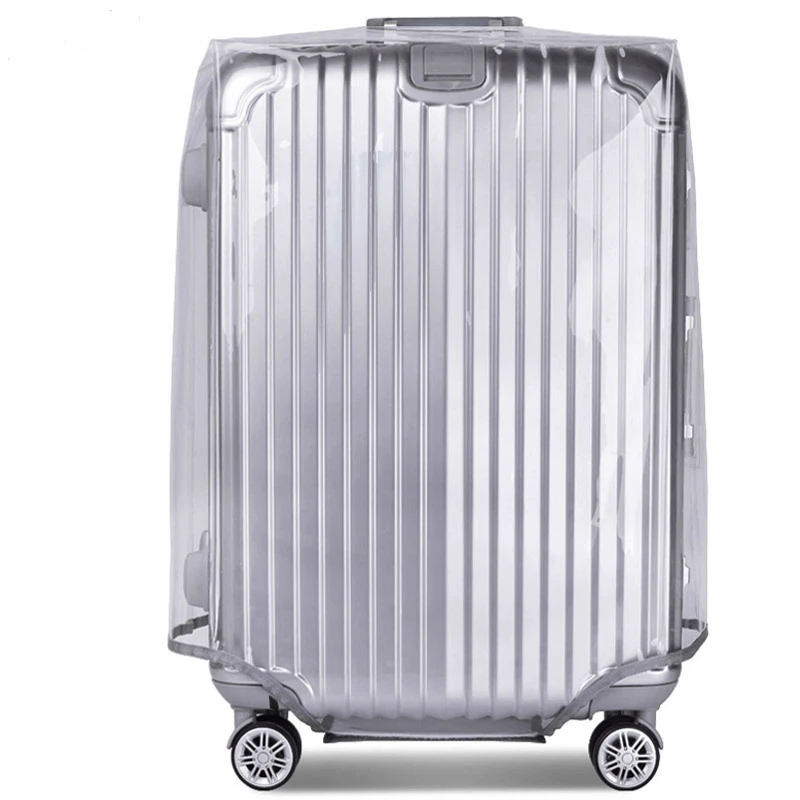 PVC Clear Luggage Cover for Samsonite With Zipper Thicken Transparent PVC Suitcase  Protector 20 24 26