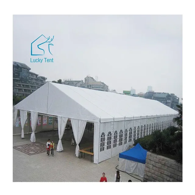 Customize Wedding Hall Tent Banquet Event Party Tent Church Marquee Tent for 100 500  1000 People