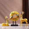 Gold with crystal balls