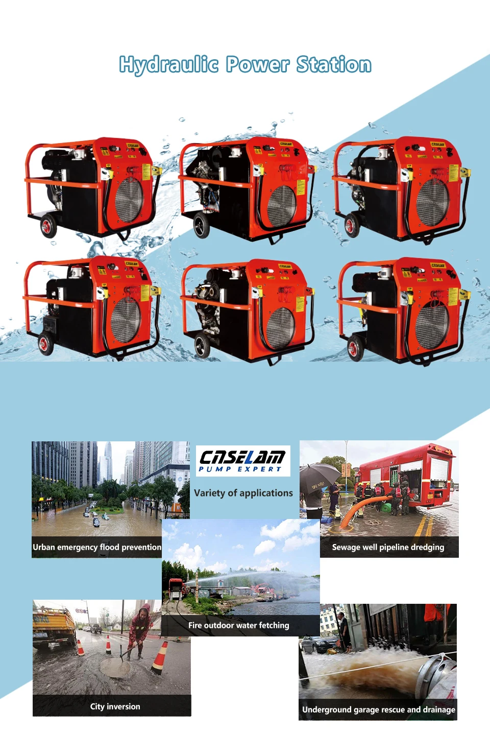 Portable Industrial Petrol Engine Hydraulic Power Pack Unit Buy