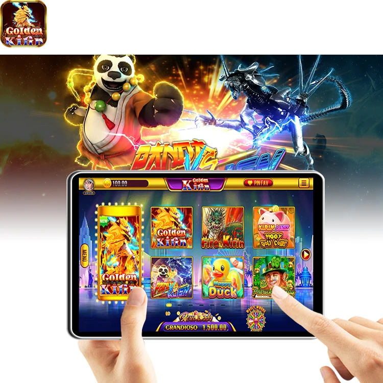 2022 хит продаж аркадный автомат онлайн мобильный 4 игрока Золотая кириновая Рыбная