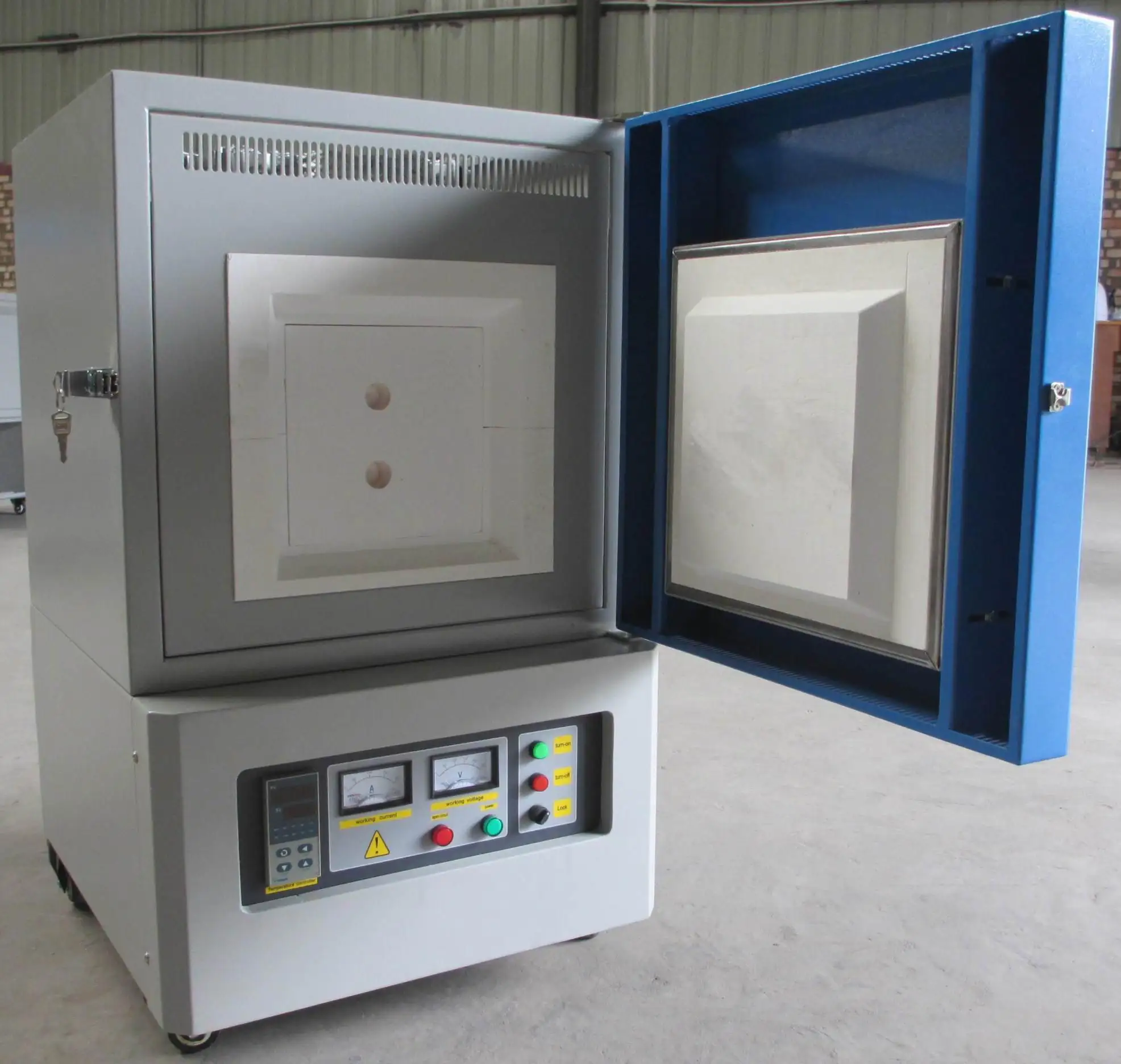 1700C High Temperature Laboratory Box Muffle Furnace with the Chamber Size 250x250x300mm
