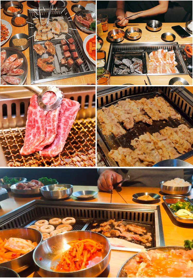 Gourmet Wholesale Japanese Korean Charcoal Bbq Grill Smokeless Barbecue