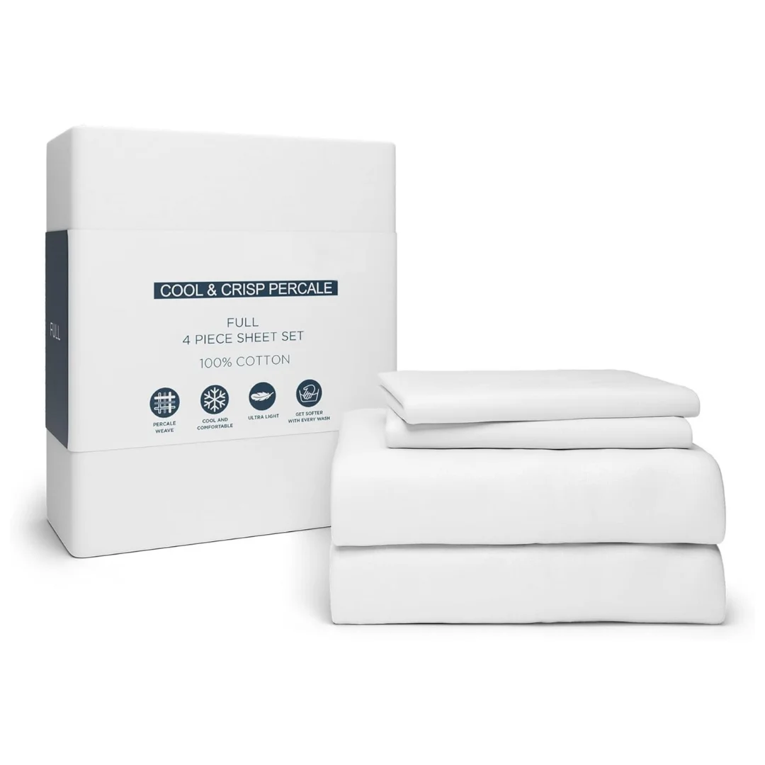Set Lenzuola Queen Size 4 Pezzi In Rayon 100%, Morbide Come La Seta E Rinfrescanti, Con Federe E Tasche Profonde 40 Cm, Traspiranti - 2