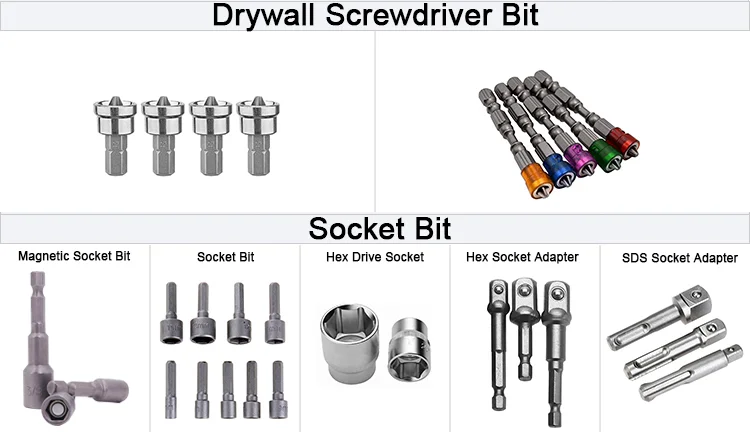 1/4 in Hex Impact Magnetic Nut Setter Driver bit