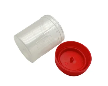Good quality sterile Urine specimen cup 40ml Urine Sample Cup for laboratory