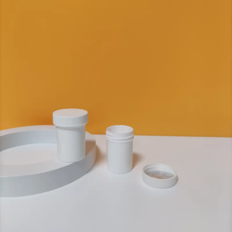 Wholesale 1oz 30ml Plastic Capsules Tablets Storage Jar Medical Pills Bottle Portable Ointment Jar