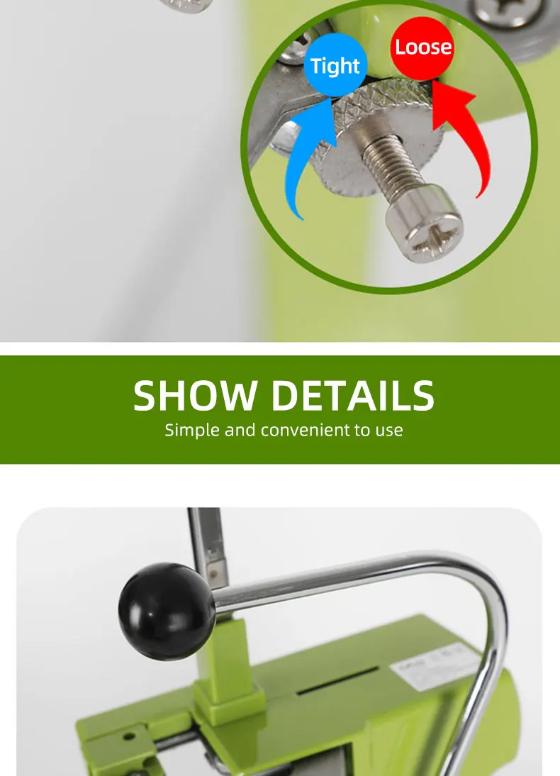 Supermarket Special 711 U Shape Mini Tying Tool Plastic Bag Seal Machine Packing Fruit Vegetable Manual Aluminum Nail Machine