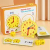 Coloré-Horloge Set (Grande Taille 0.45)