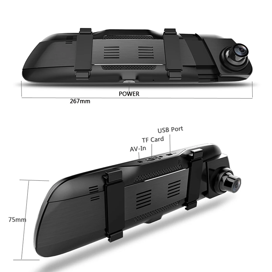 Korea User Manual Full Hd 1080p Anti Fog 4g Adas Rearview Mirror Car