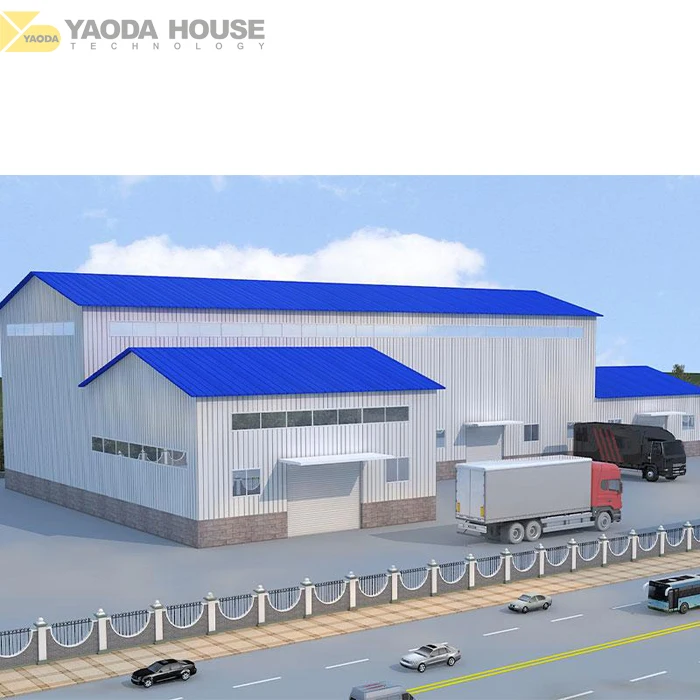 Стальная конструкция сборный жилой дом мастерская склад со стальной