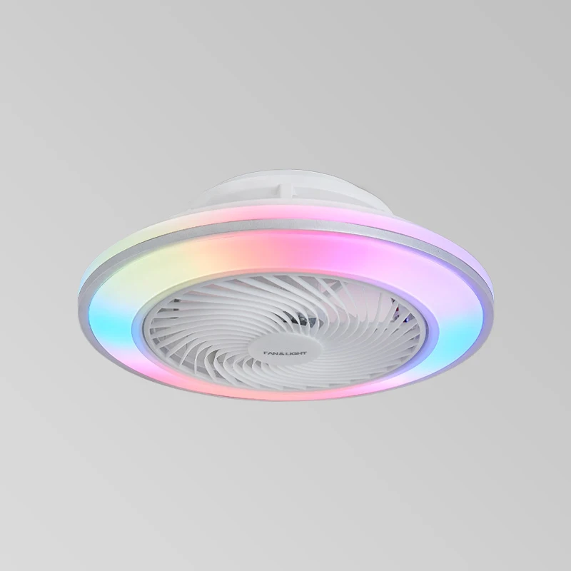 Wholesale BLDC Ceiling Fan Lamp Ventilador DE Techo LED Dimmable 3 ABS Blades Modern Ceiling Fan with Light and Remote Control