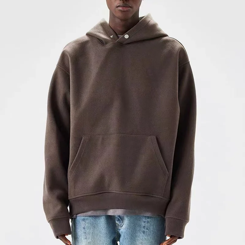 トップス STONE  SNAP BUTTON HOODIE 23AW トップス STONE SNAP BUTTON HOODIE 23AW Snap Button Hoodie