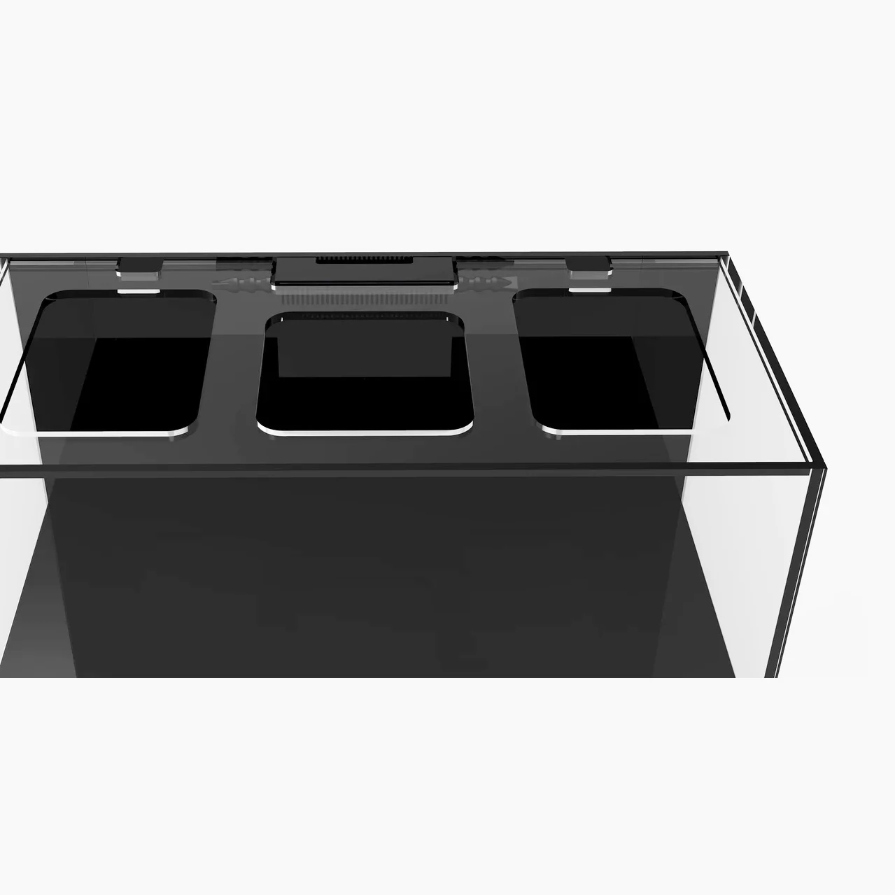 6ft 300 Gallon 750mm / 30 Inches Depth Ultraclear Low Iron Glass Large