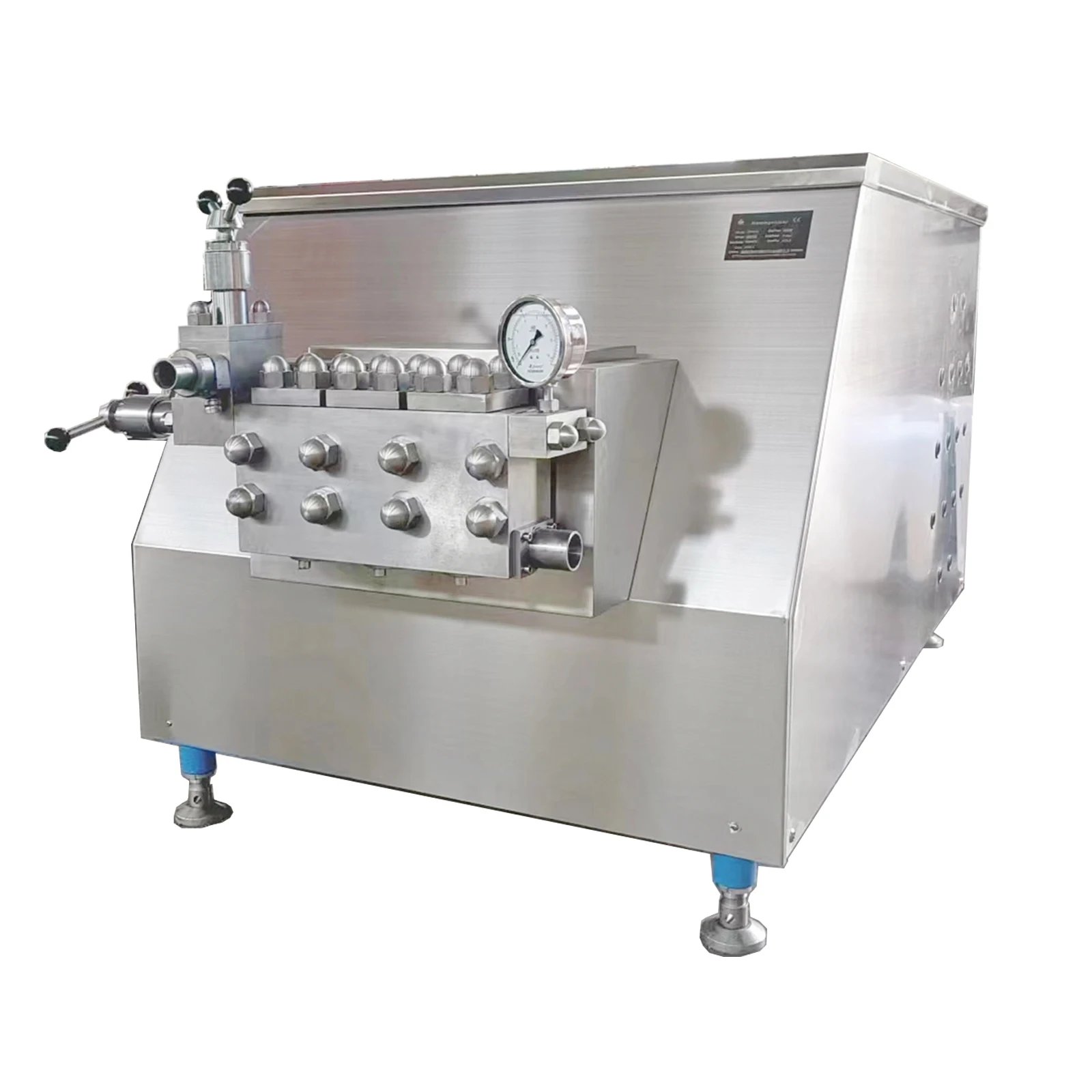 Homogenizer Machine for Ice Cream High Pressure Milk Homogenizer