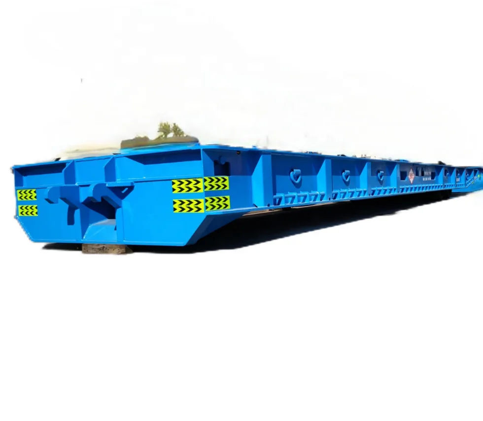 China-Made CIMC Mafi Container Flatbed Semi-Trailer Gooseneck New Steel Model 120000kg Payload for Container Loose Cargo