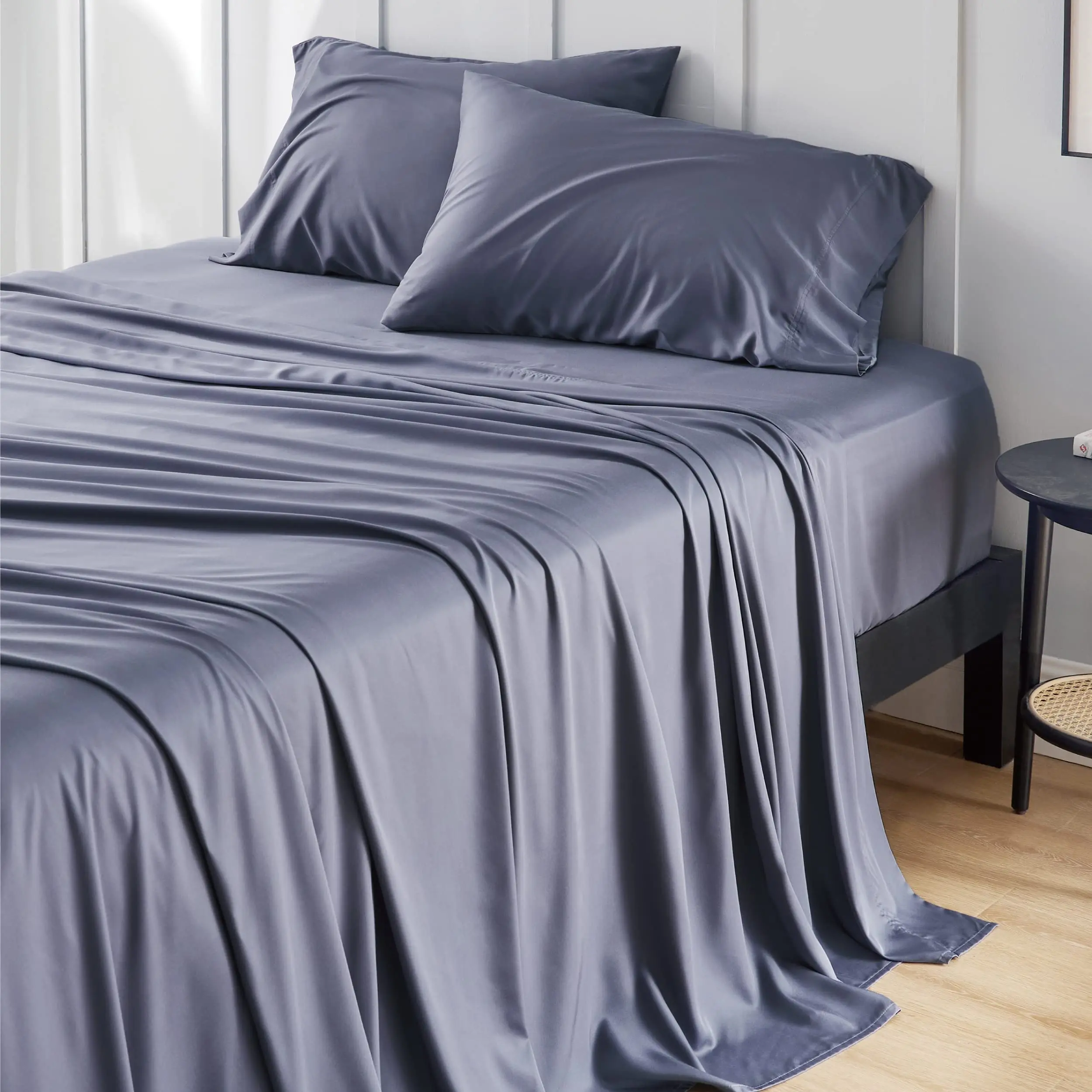 100% Bio Bambus Bettwsche Bettwsche Set 4 Stck Modern Style Folded  Cooling Atmungsaktive Bettwsche fr King Size Bett Deep Pocket| Alibaba.com