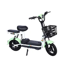 Direct wholesale great standard 14 inch tire brushless electric bicycle 350w 48v electric city bicycle