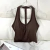 Brown Tank Top