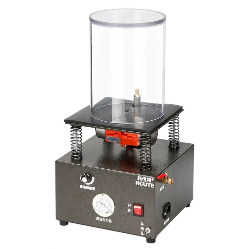 Multifunctional Gold Silver Jewelry Vacuum Casting Machine Gypsum Pumping Suction Rod Vibration Mold Industrial Equipment