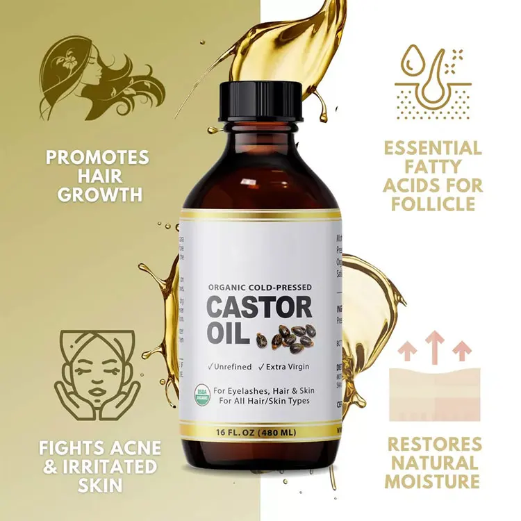 Custom Personal Label Organic Jamaican Black Castor Oil Moisturizing ...