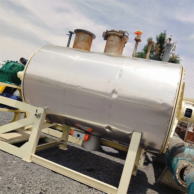 Paddle dryer is a low-temperature drying equipment for milk powder and coffee beans