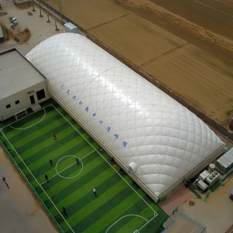 Best Price Custom Large Plastic Inflatable Sports Dome Tents for Soccer Tennis Football Basketball Golf Pool