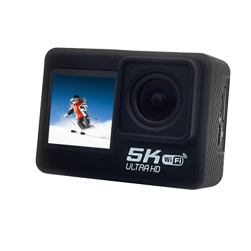 Waterproof Wifi 4k 60fps Sport Action Camera Hd Remote Control Screen Dv  Motion Cameras Drive Recorder Video Bicycle Helmet Cam - Sports & Action  Video Cameras - AliExpress