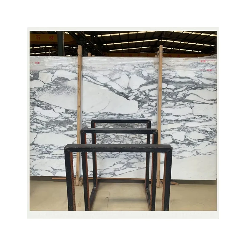 Italy Popular Arabescato Venato Bianco White Marble Price of Marble Per square Meter