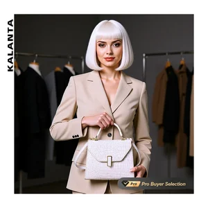 KALANTA Ladies 2026 Chic Summer Shopping Lock Designer Messenger Open Elegant Custom Brand  sac a Main Femme