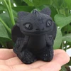 Black obsidian