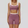 Orchid Purple Bra+Shorts Set