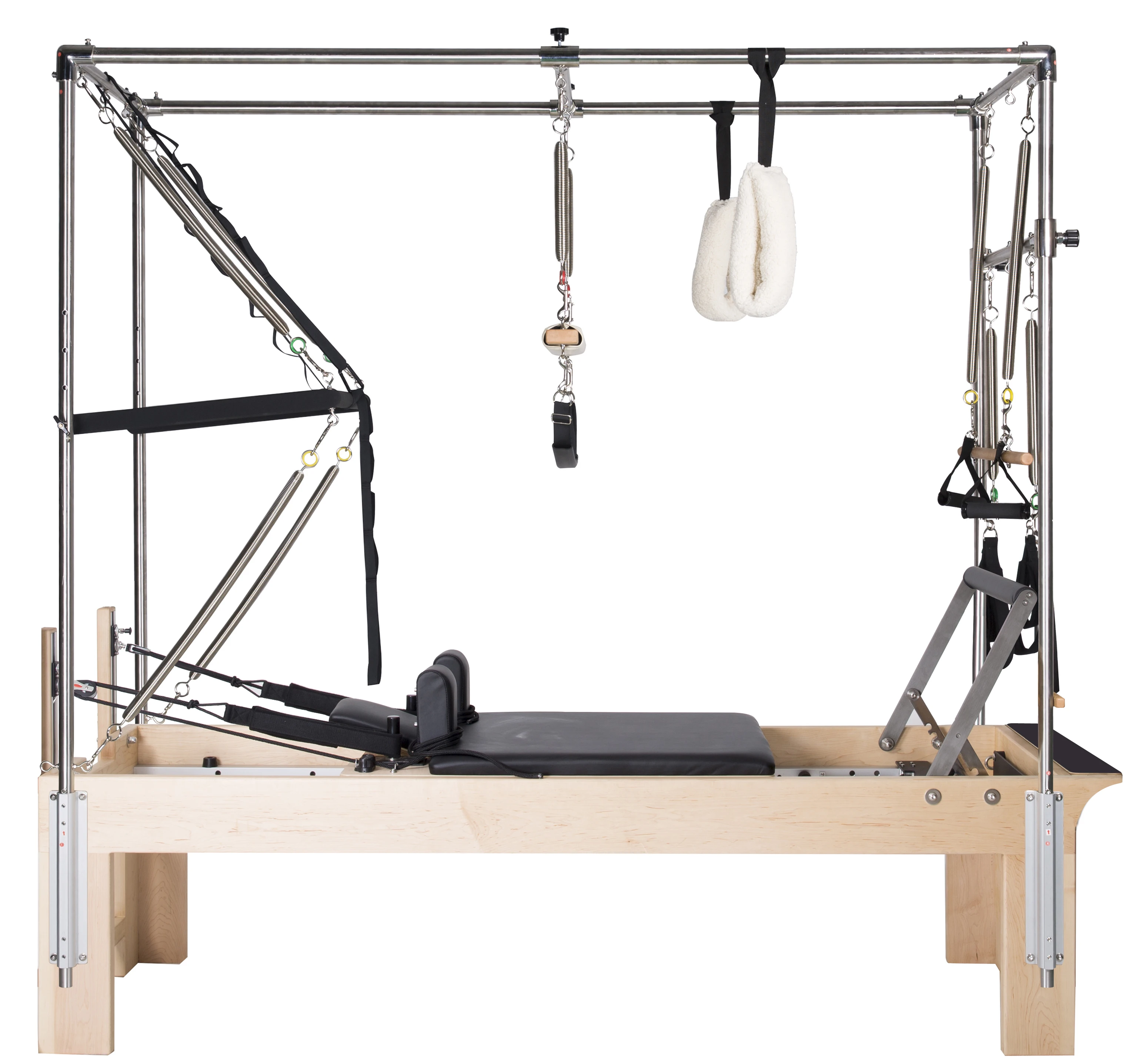 Aluminum/wood Pilates Reformer With Half/full Trapeze Pilates Reformers ...