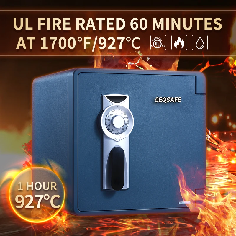 CEASAFE Waterproof Cabinet Factory Fireproof Office Home Safe Box Steel Metal Fireproof Safes for Money