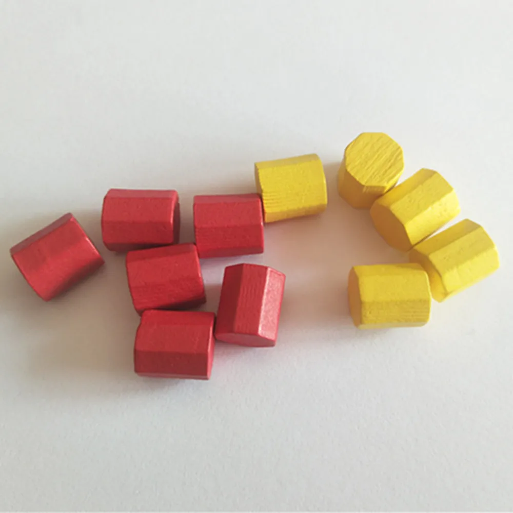 나무 디스크 토큰 게임 토큰 게임 조각 보드 게임 구성 요소 나무 차 코스터