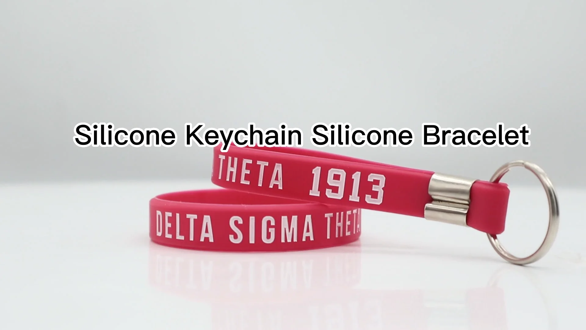 Greek Sorority Silicone Wristbands Bulk Cheap Silicone Wristbands