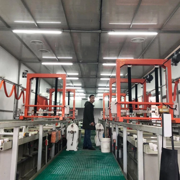 Непрерывное оборудование для гальванизации гальваническое покрытие производственная линия автоматическая Гальваническое хромированное оборудования