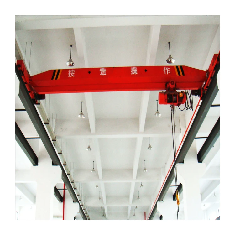Warehouse Used 10t Single Beam Loading Overhead Bridge Cranes with Double Hoists