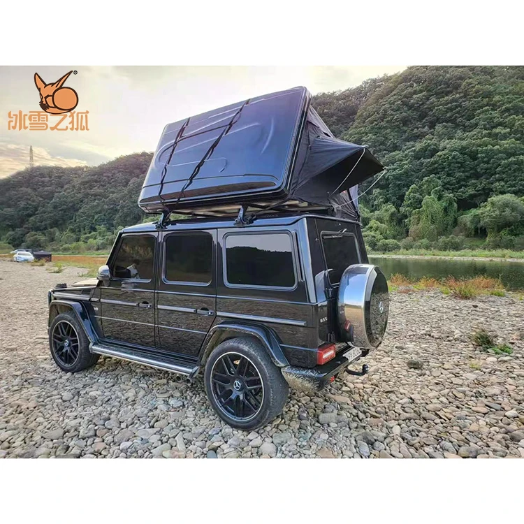 4x4 4WD Overland Hard Shell Rooftop Car Trailer Offroad Roof Tent with Annex Room Awning