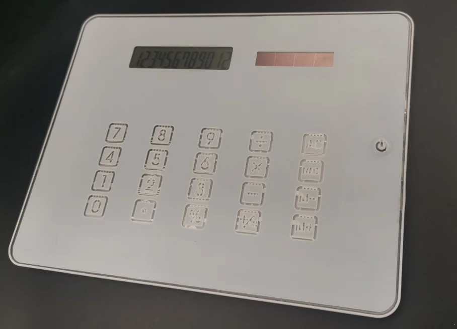 4 in 1 Multiple Calculator 12 Digit Touch Operate Panel Solar and Battery Powered Night Light Mouse Pad 4 Port Hub