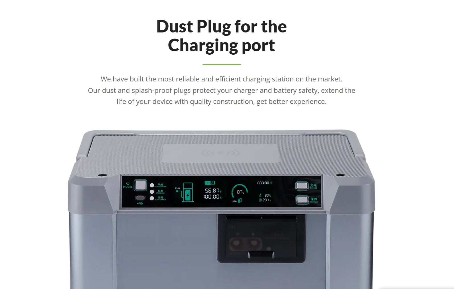 2024 UD2 Charging  14S/18S High efficiency 3000W 50A Smart Balanced AI Assistant 2-Channel Fast Charging Charger supplier