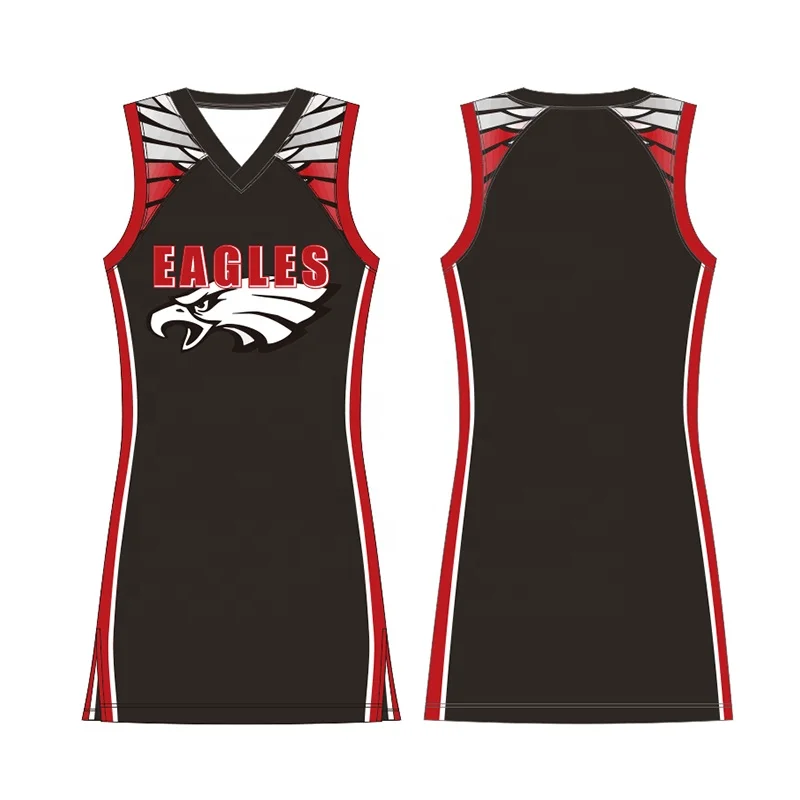 Custom Sublimation Design Your Own Cheerleading Uniform Sweet and Sexy Girls School Uniform Cheerleaders Dress