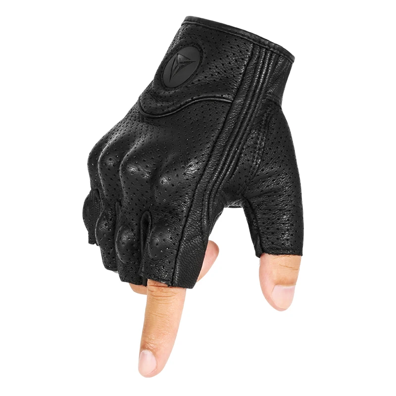 MOTOWOLF Half Finger Gloves Durable Breathable Riding Gloves