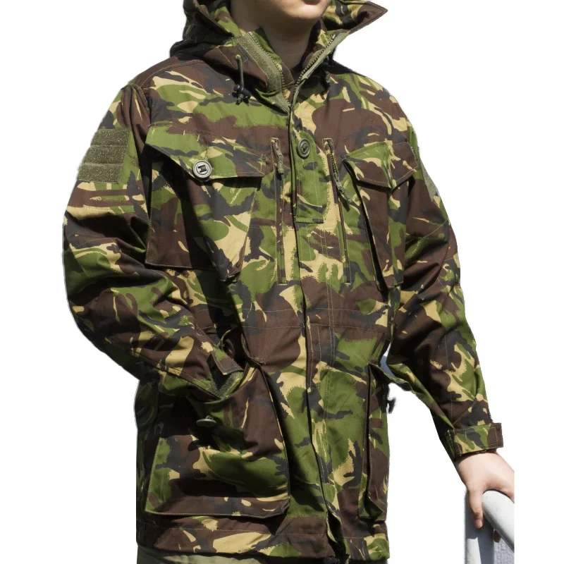 British Tactical Dress Uniform British CS95 Windproof Smock Jungle Green