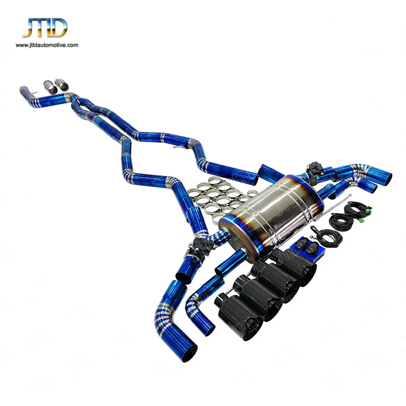 Performance Titanium Valvetronic Exhaust Catback System for BMW 3 Series G20 B58 M340I 3.0 Exhaust